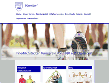 Tablet Screenshot of ftv-duesseldorf.de